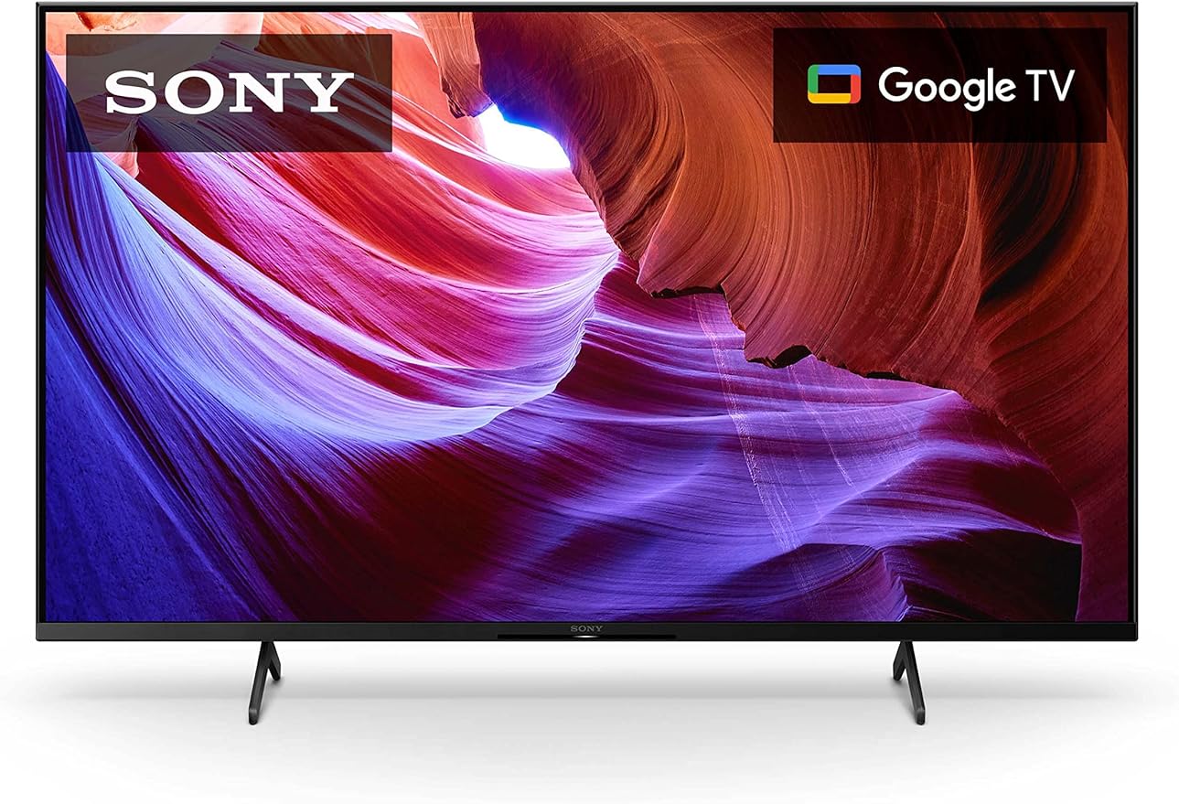 Sony 50 Inch 4K Ultra HD TV X85K Series: LED Smart Google TV with Dolby Vision HDR and Native 120HZ Refresh Rate KD50X85K- Latest Model. Black