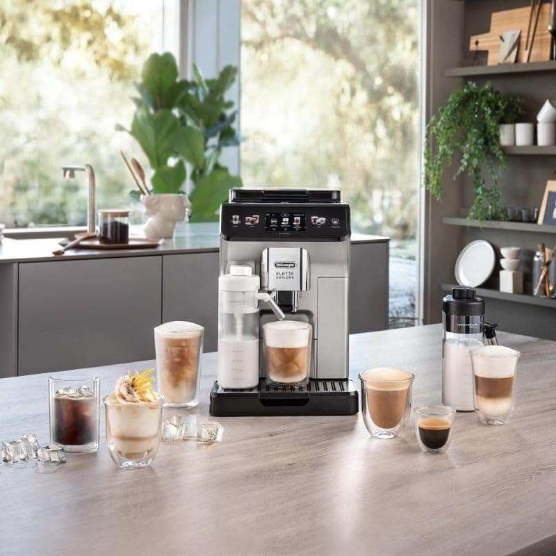 Espresso Grinder Delonghi Eletta Explore ECAM450.65.S Silver