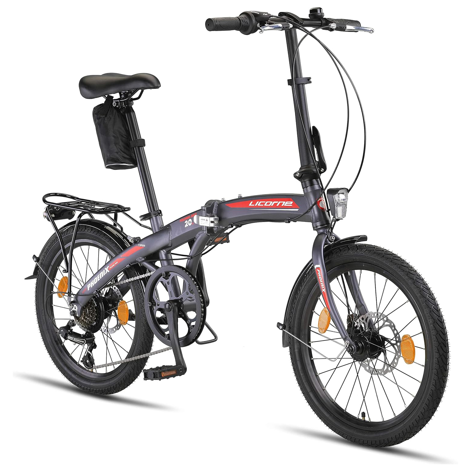 Licorne Bike Phoenix 2D. 20 Inch Aluminium Folding Bike
