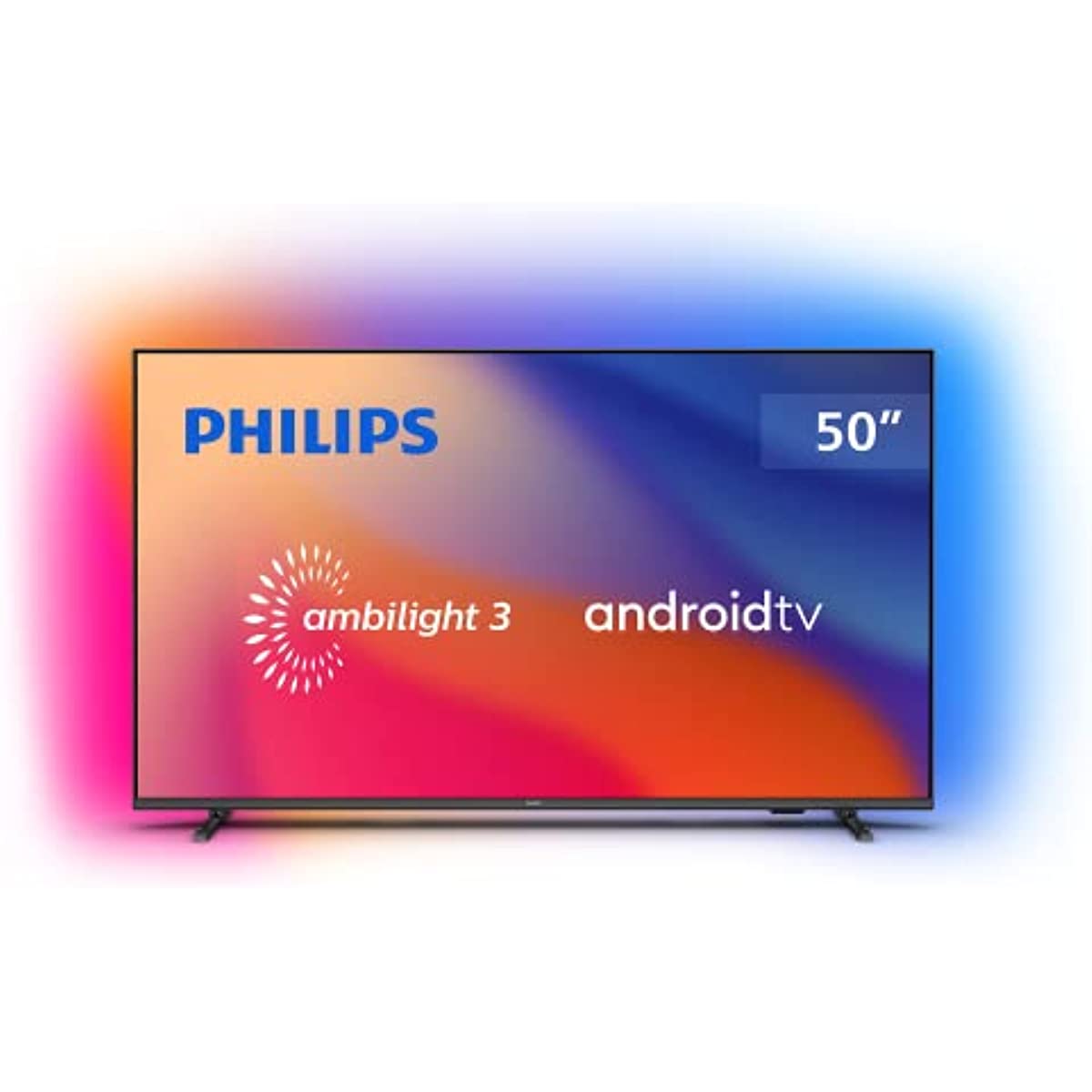 PHILIPS Smart TV 50 4K Android Ambilight 50PUG7907/78. Google Assistant. Comando de Voz. Dolby Vision/Atmos. VRR/ALLM. Bluetooth 5.0. 4 HDMI
