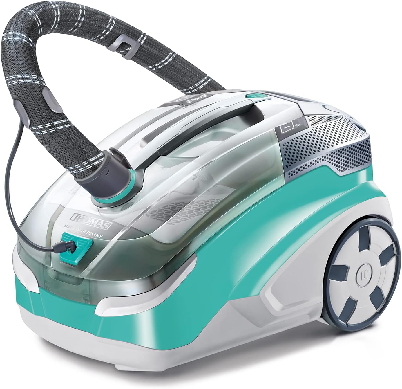 Thomas Multi Clean X10 Parquet Cylinder 6L 1700W Green.Grey - vacuum cleaners (Cylinder. Dry&Wet. Home. Carpet. Hard floor. Green. Grey. Stainless steel)