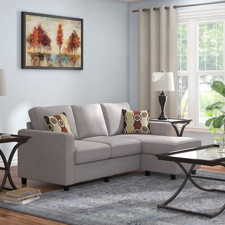 Campbelltown 78.5 Wide Reversible Sofa & Chaise With Ottoman