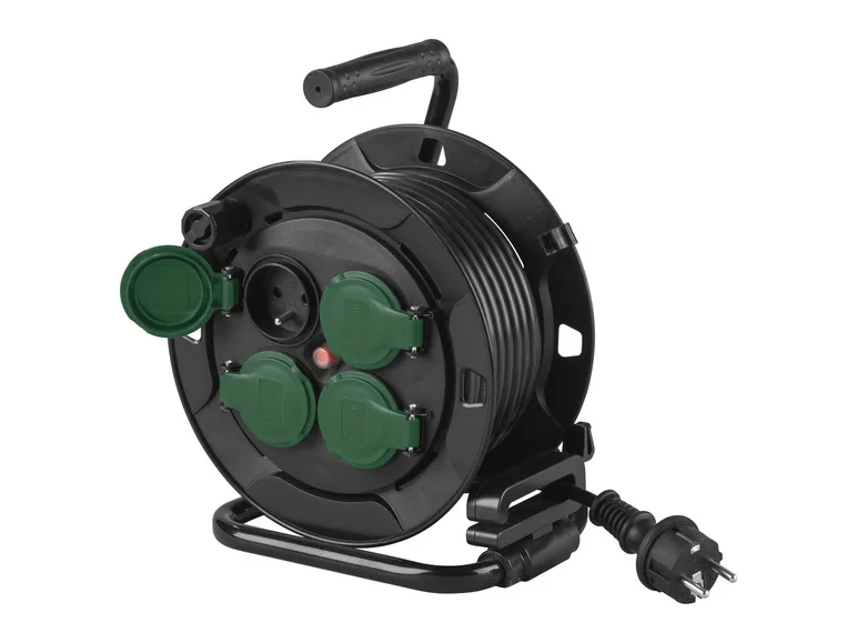 PARKSIDE® Enrouleur de câble à 4 prises PSCR10MR1. 10 m