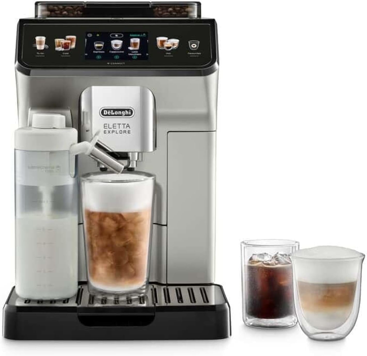 Espresso Grinder Delonghi Eletta Explore ECAM450.65.S Silver