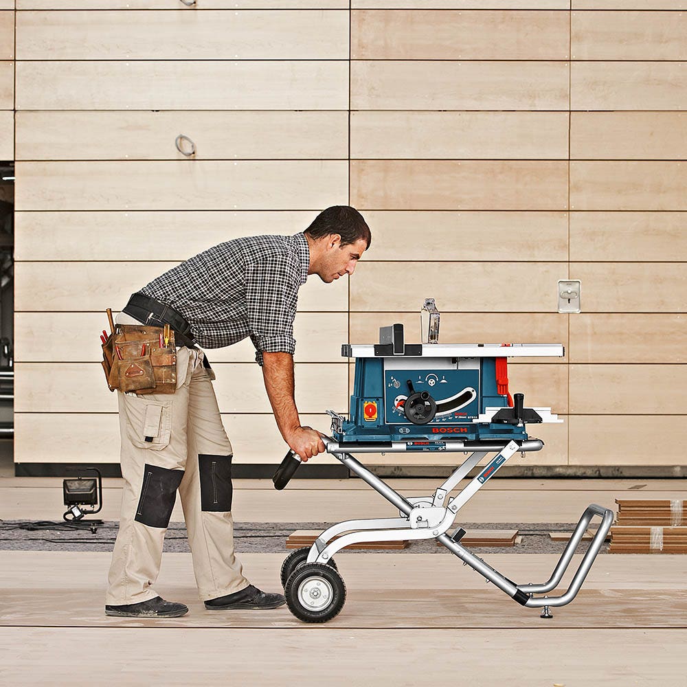 BOSCH Table Saw Stand Folding Trolley Gravity Rise GTA60W