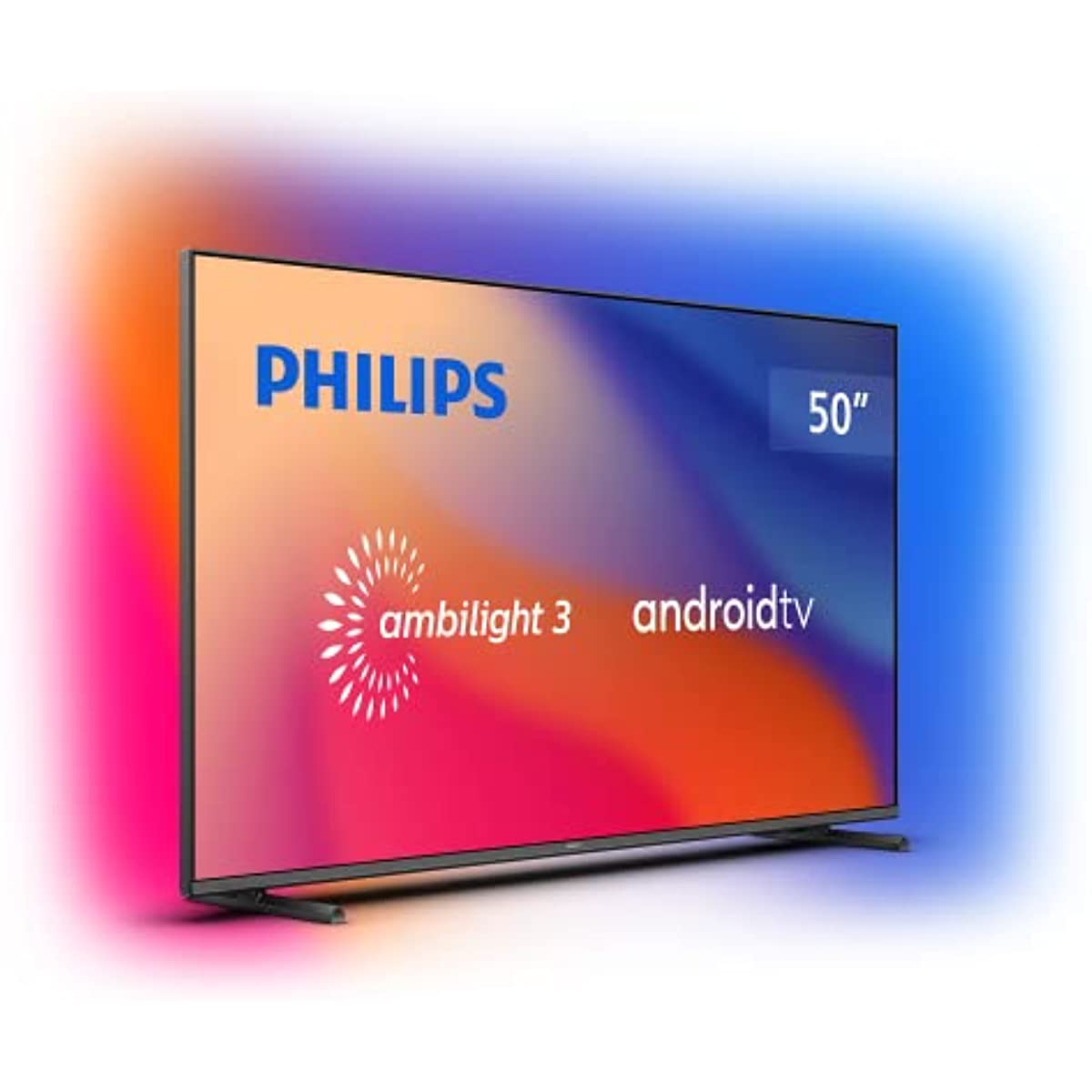 PHILIPS Smart TV 50 4K Android Ambilight 50PUG7907/78. Google Assistant. Comando de Voz. Dolby Vision/Atmos. VRR/ALLM. Bluetooth 5.0. 4 HDMI
