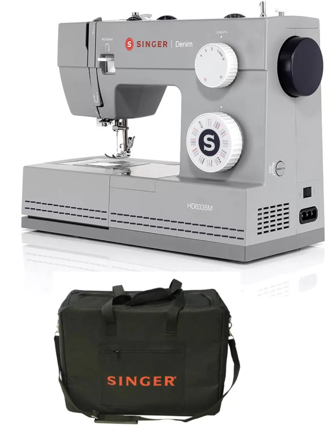 SINGER HD 6335 DENIM + BAG