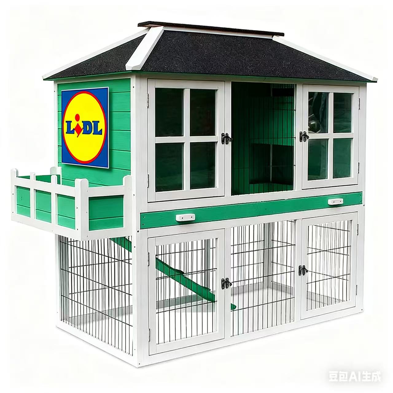 Dehner Lieblinge Rodent Home Palazzo. approx. W145/H121/D72 cm