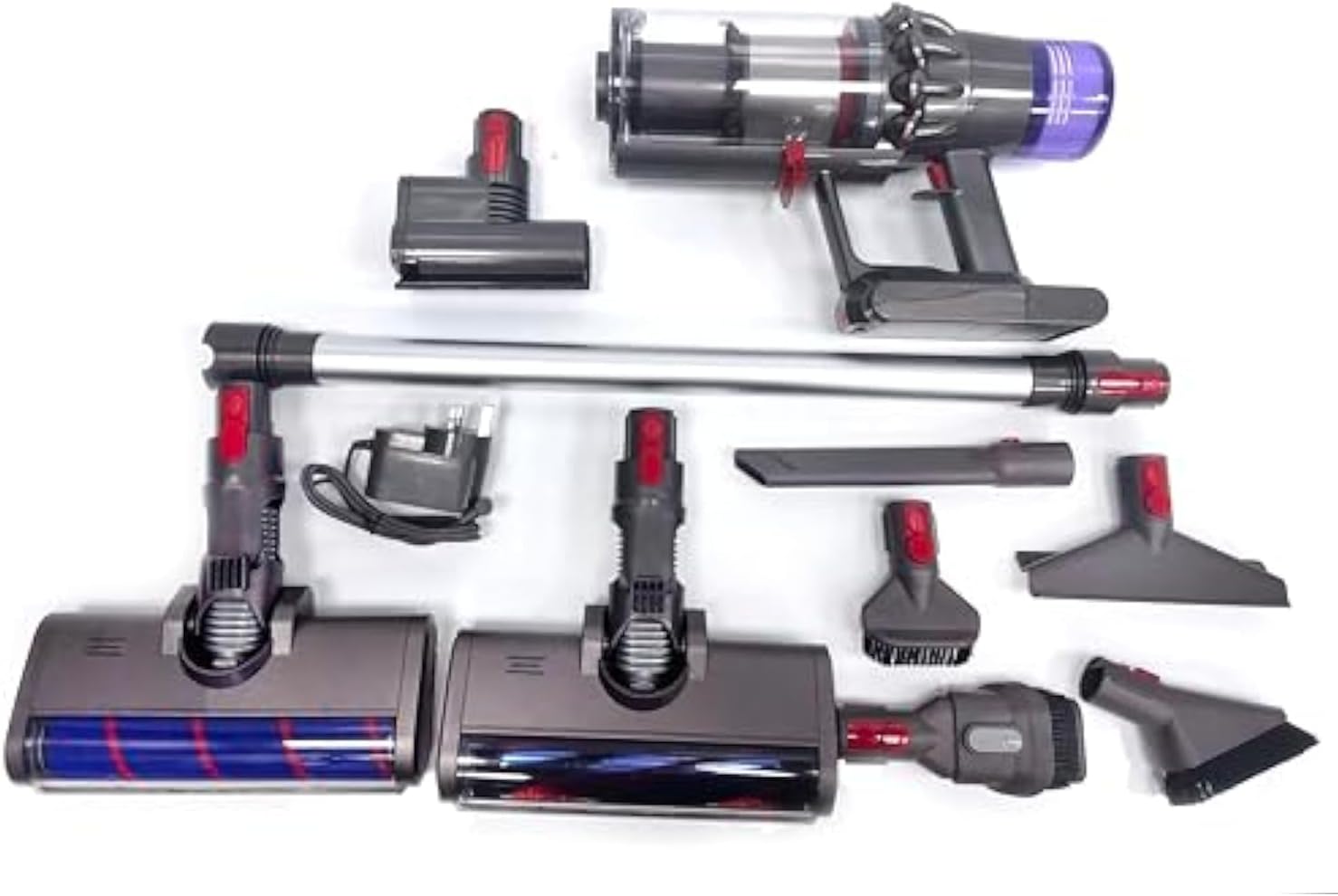 Dyson DysonV15. V15 Detect Animal Cordless Stick Cleaner. Grey. 220 W. 0.76 liters