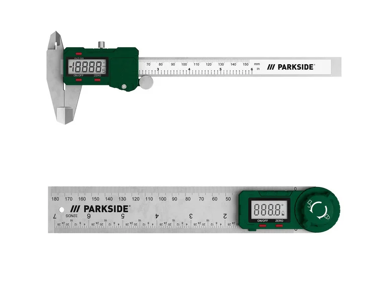 PARKSIDE® Pied à coulisse numérique ou rapporteur d'angle numérique