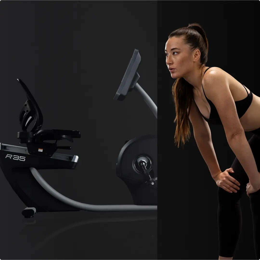 Best Smart Recumbent Exercise Bike: NordicTrack Commercial R35 Exercise Bike