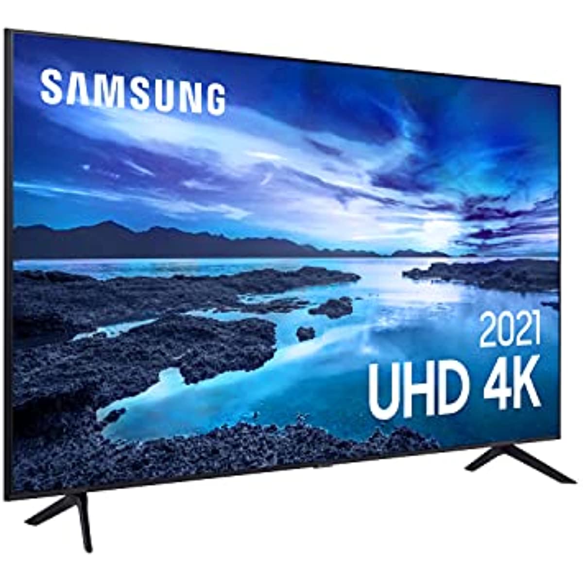 Smart TV LED 55' 4K UHD Samsung UN55AU7700 - Wifi. HDMI