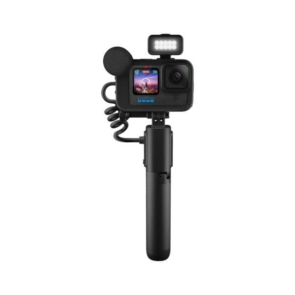 GoPro HERO12 Black - Waterproof Action Camera with 5.3K60 Ultra HD Video. 27MP Photos. HDR. 1/1.9 Image Sensor. Live Streaming. Webcam. Stabilization