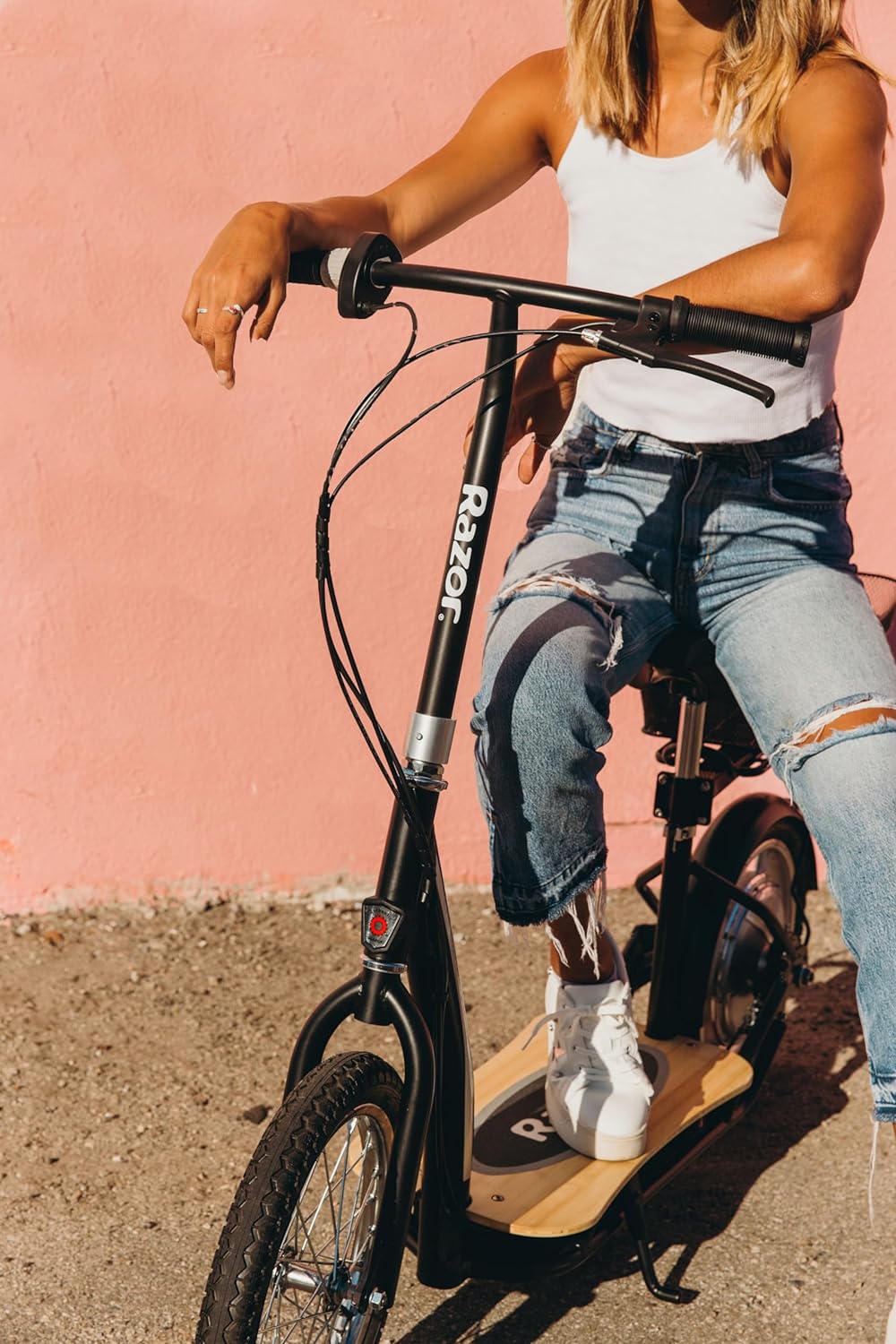 EcoSmart Metro Electric Scooter  Padded Seat