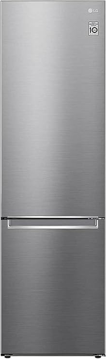 LG GBB62PZGGN Frigorifero Combinato Total No Frost con Congelatore. 384 L. 35 dB. Compressore Smart Inverter. Linear Cooling. Door Cooling. Fresh Converter - Frigo con Freezer e Display LED Interno [Classe di efficienza energetica D]