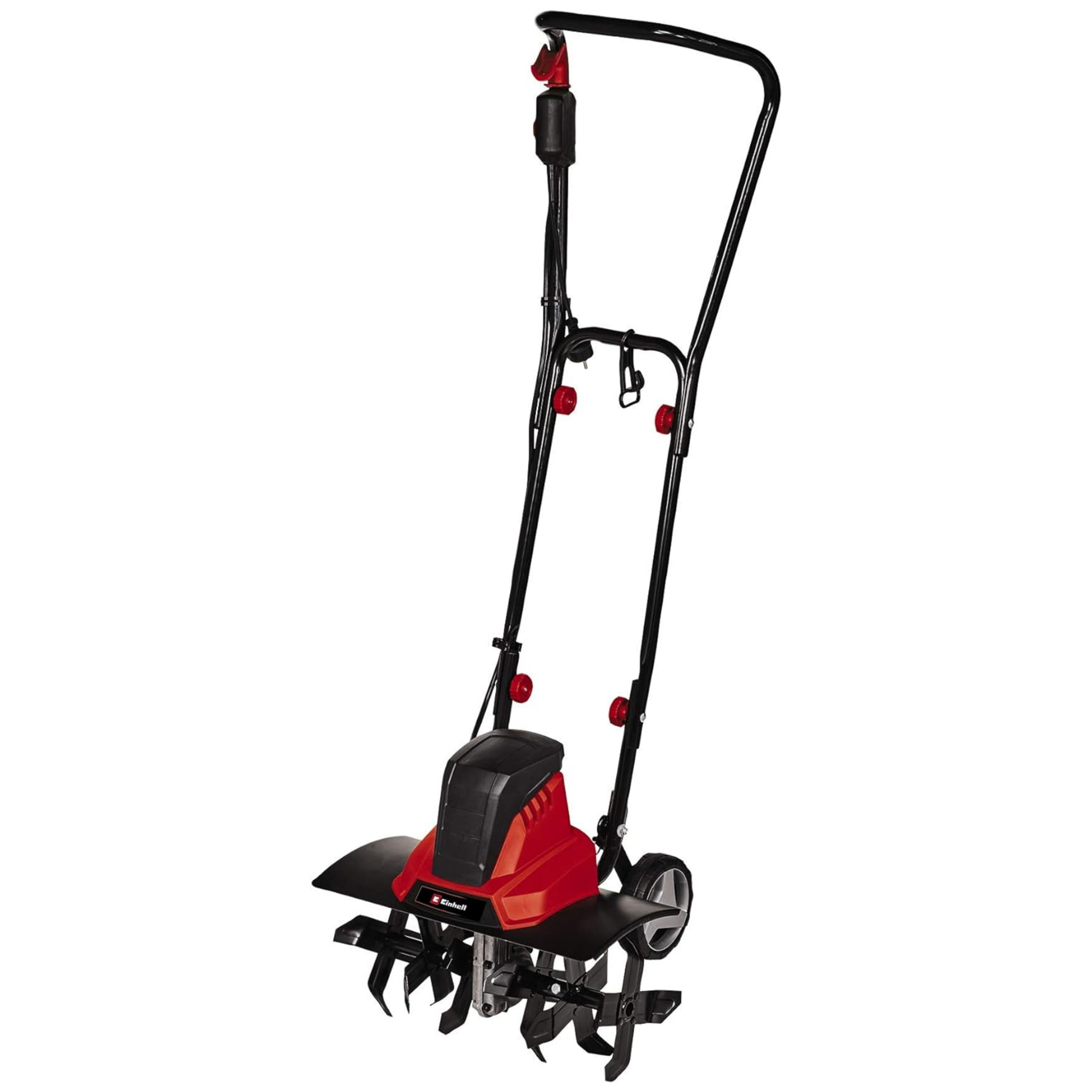 Einhell GC-RT 1545 M electric tiller (1.500 W power. serial motor. 2-point safety switch. anti-overload clutch. folding handlebars. robust tillers)