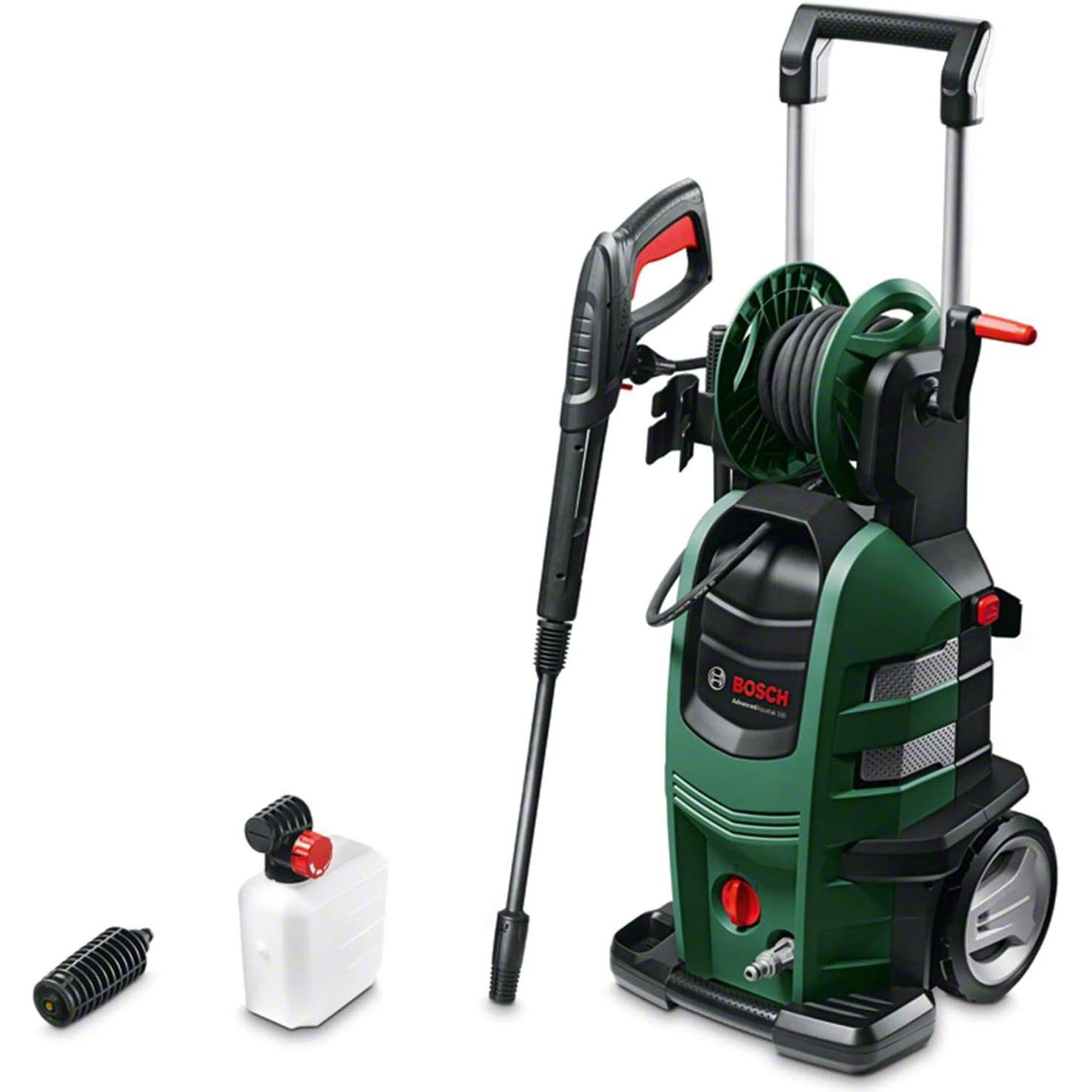 Bosch Home and Garden Advanced Aquatak 160 Pressure Washer (2600 W. 160 Bars. Maximum Flow Rate 580 l/h. Cable 5 m. Accessory Set)