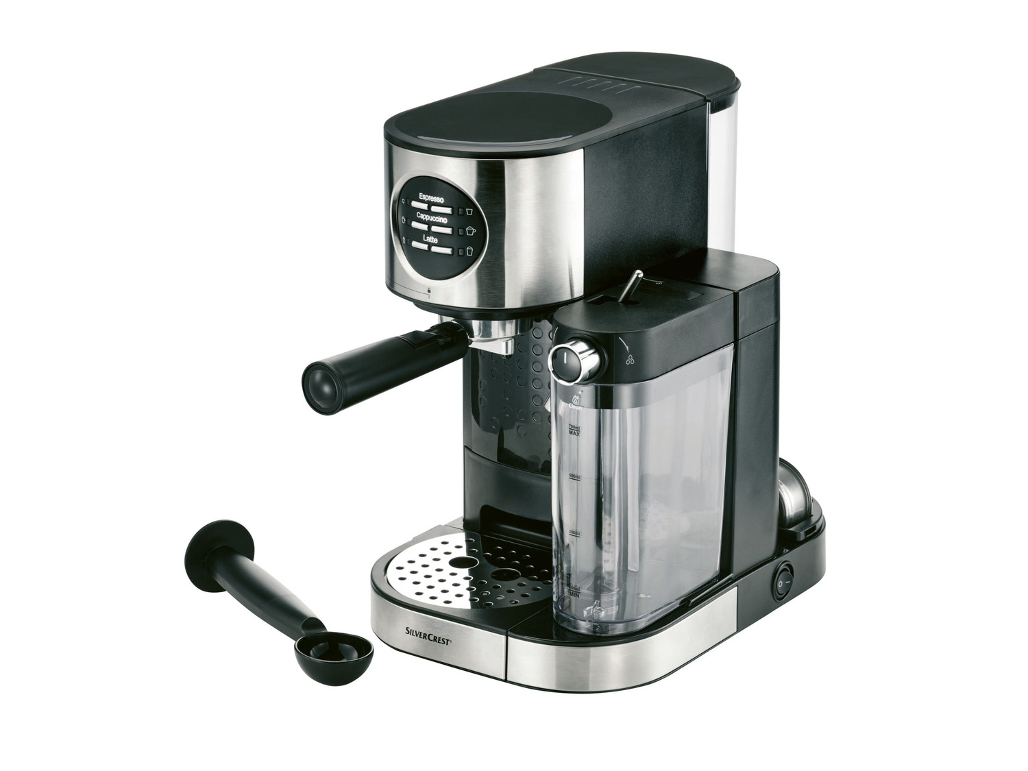 SILVERCREST® KITCHEN TOOLS Kolbowy ekspres do kawy ciśnieniowy SEMM 1470 A2. 1470 W
