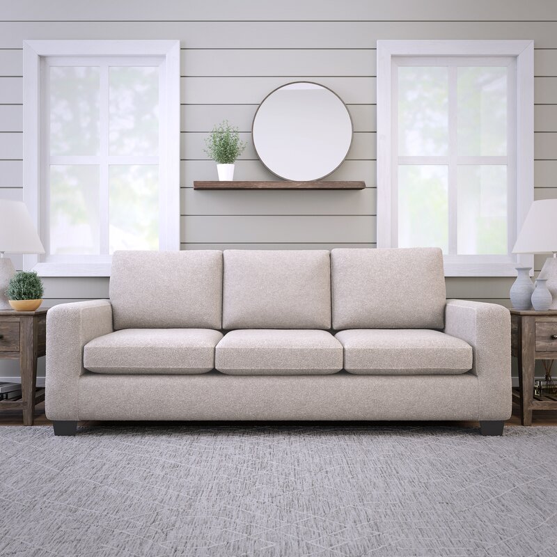 Kane 83 Square Arm Sofa With Reversible Cushions
