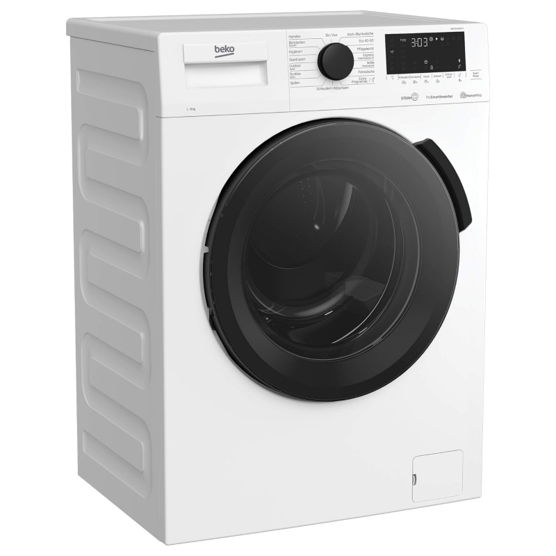 Beko Washing Machine. Steam Function. Pet Hair Removal
