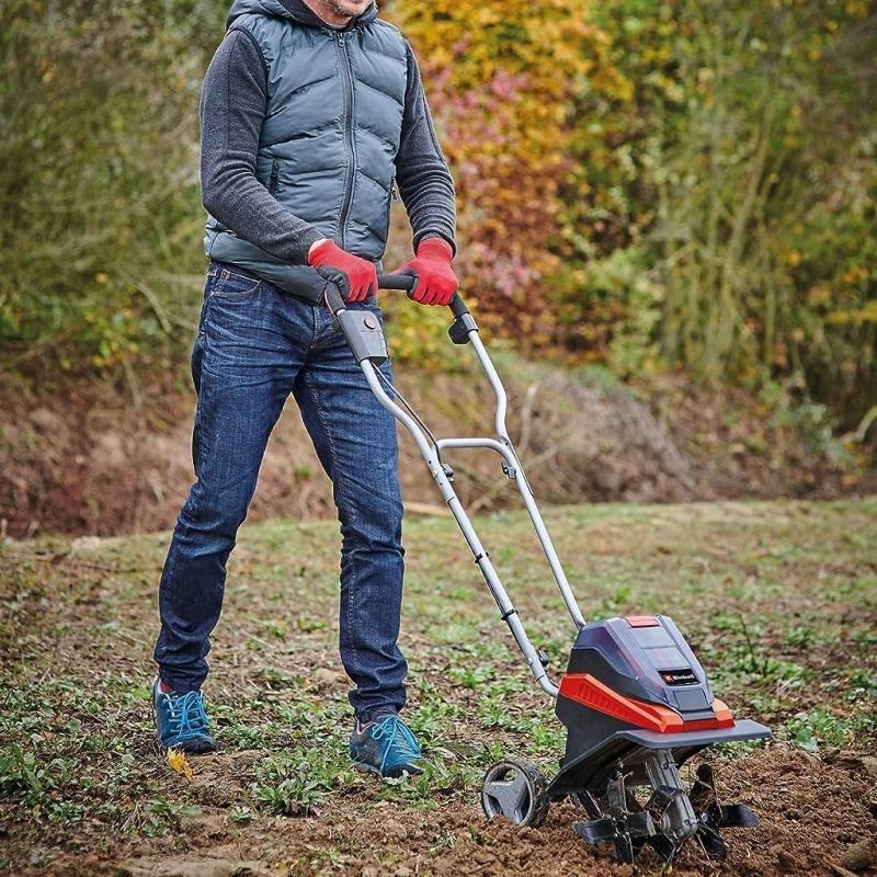 Einhell GE-CR 30 Li Solo cordless tiller - Power X-Change system (2x18 V. Brushless motor. Working width 30 cm. Working depth 20 cm. Delivered without battery or charger)