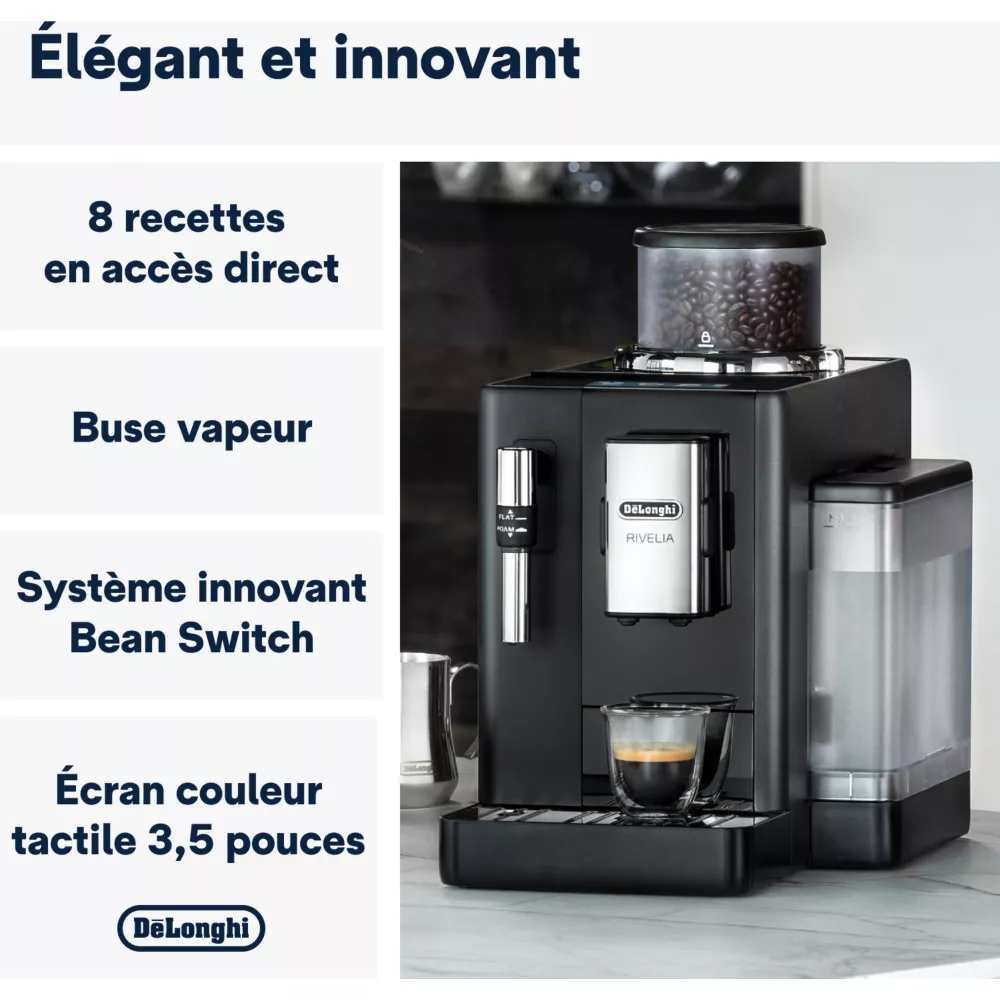 Espresso Grinder Delonghi rivelia FEB4435.B