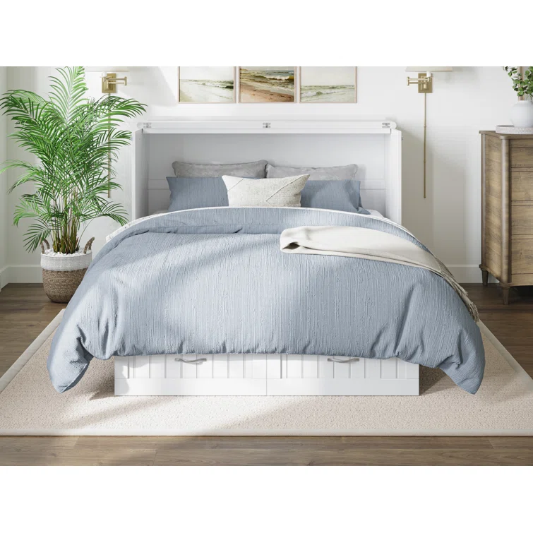 Kindig Murphy Bed Chest with 6 Mattress. Storage and Built-in Charger