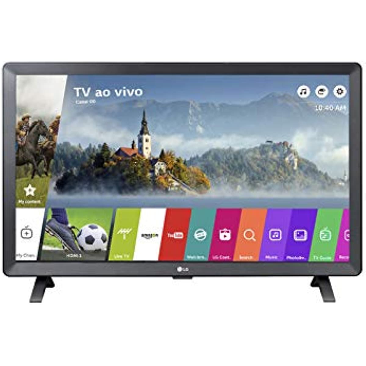 Smart TV LED 24' Monitor LG 24TL520S. Wi-Fi. WebOS 3.5. DTV Machine Ready