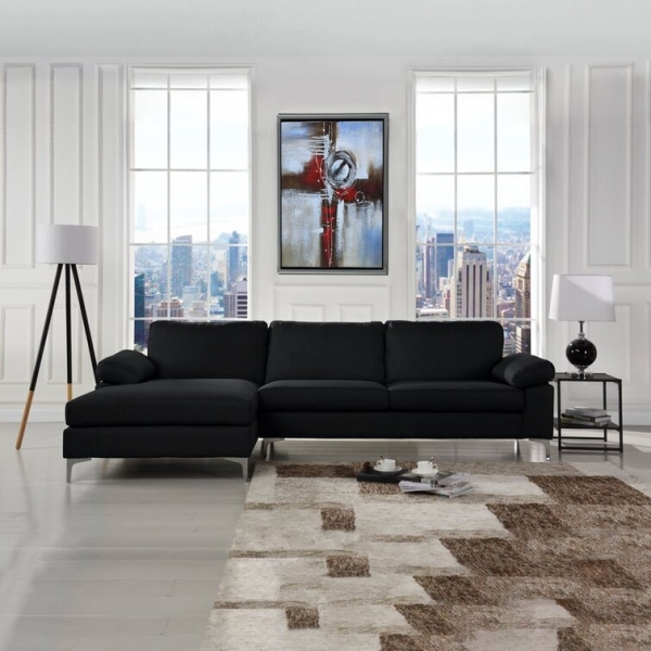 Orlowski 101 Wide Left Hand Facing Sofa & Chaise