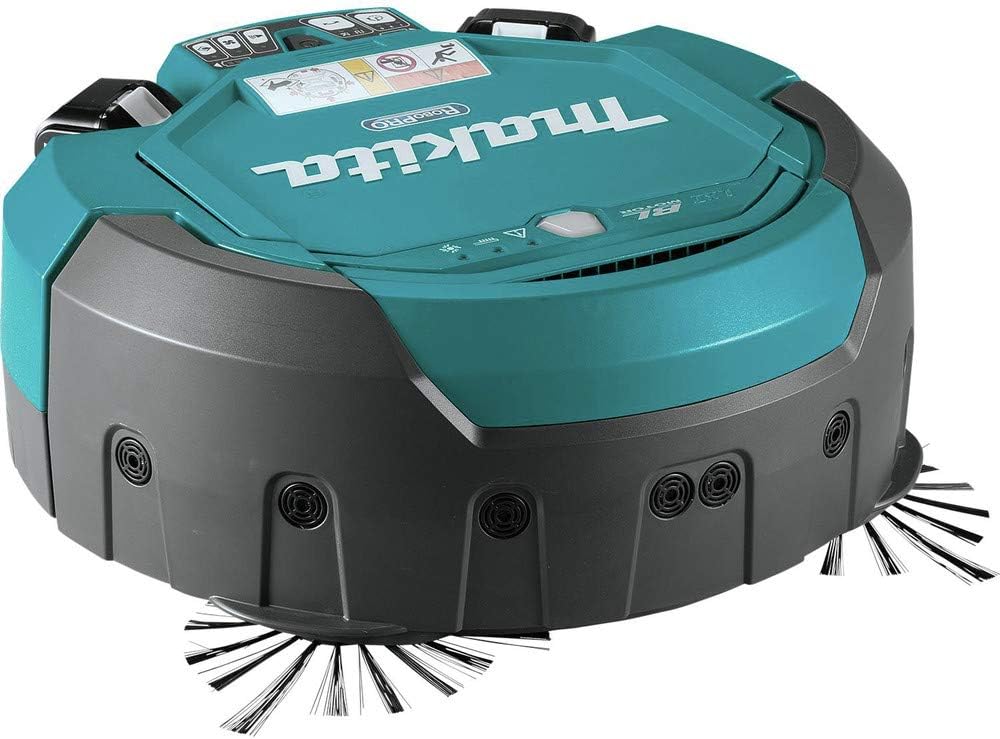 Makita DRC200Z 18V Li-Ion LXT Robotic Vacuum Cleaner - Batteries and Charger Not Included. Blue