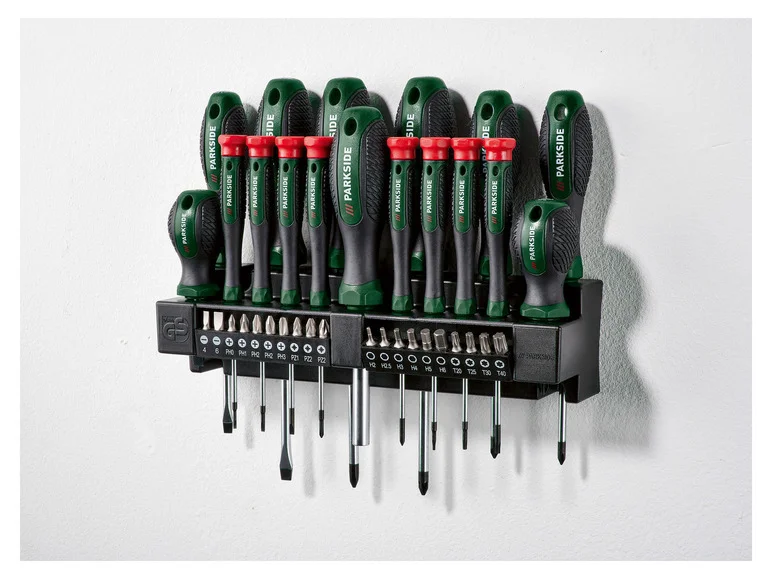 PARKSIDE® Set de tournevis et embouts