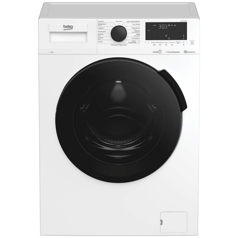Beko Washing Machine. Steam Function. Pet Hair Removal