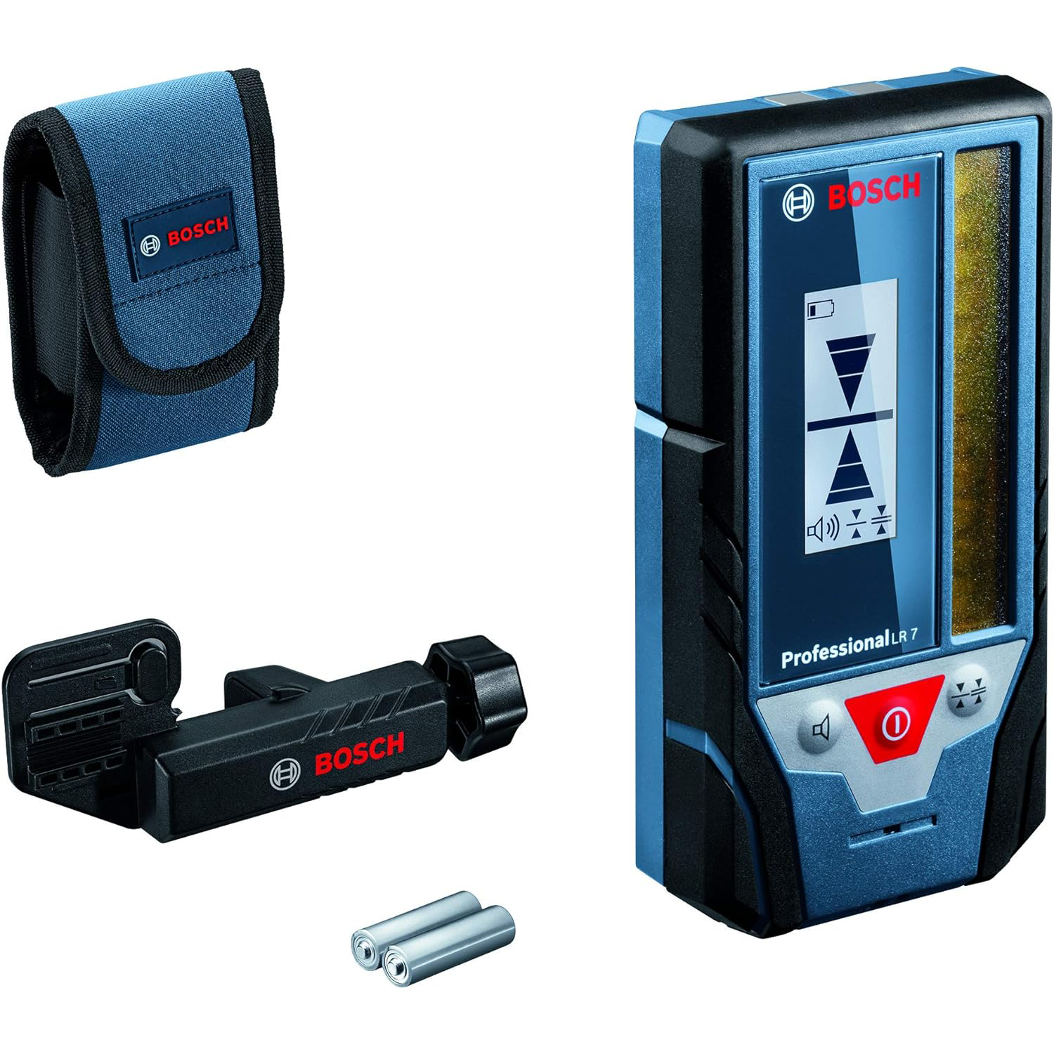 Bosch Professional 12V System Laser Lignes GLL 3-80 CG Cellule de ception LR 7 (Faisceau Rouge et Vert. 2 Piles 1.5 V AAA. Port 5-50 m. Housse de Protection)