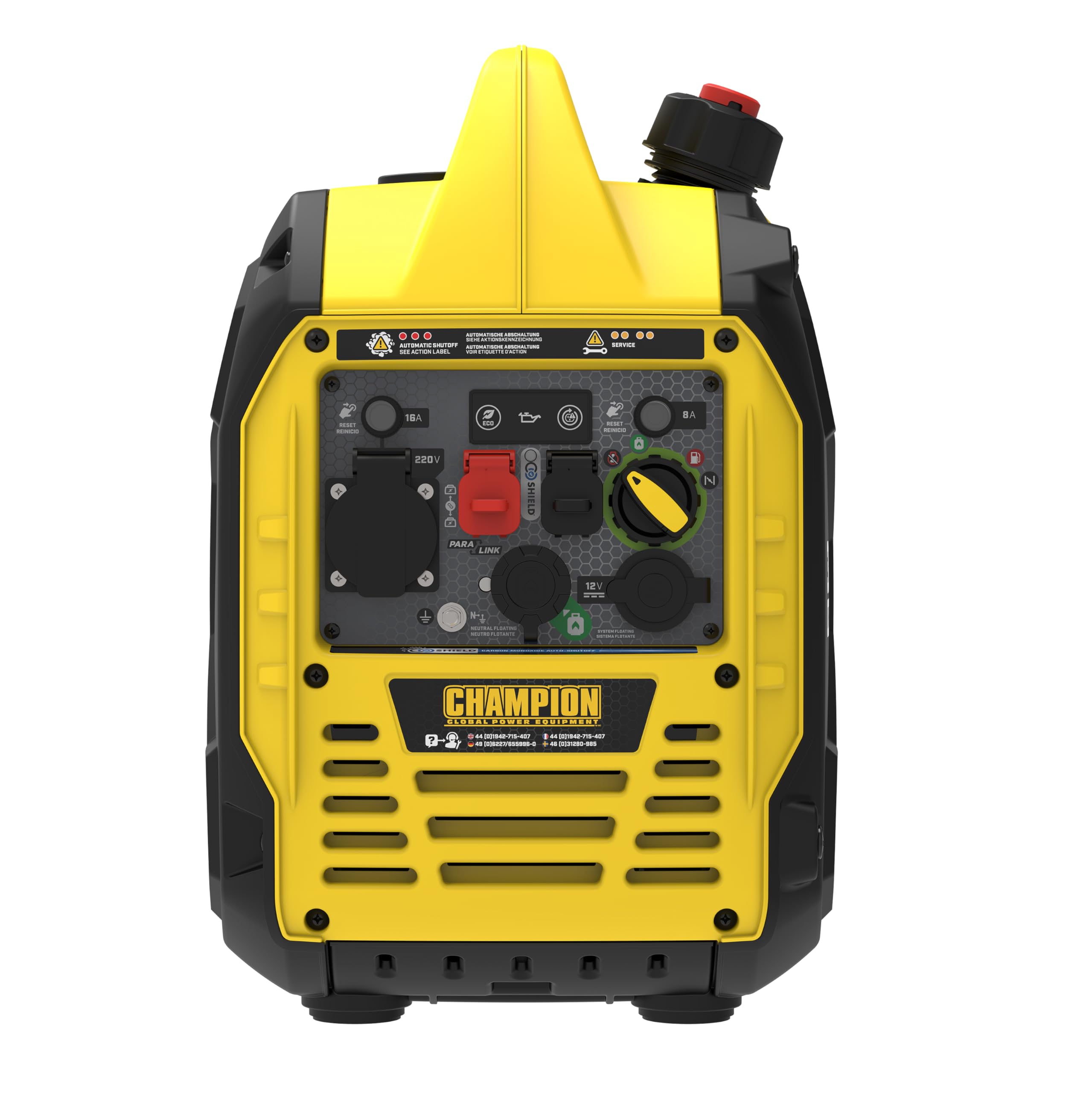Champion Power Equipment Dual Fuel Power Converter (Max Power 3000 W. Portable Inverter. Running Time up to 11.5 Hours. Extremely Quiet. Emergency Generator) 93001i-DF-EU