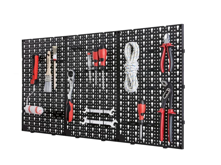 PARKSIDE® Panneau mural porte-outils. 30 pièces