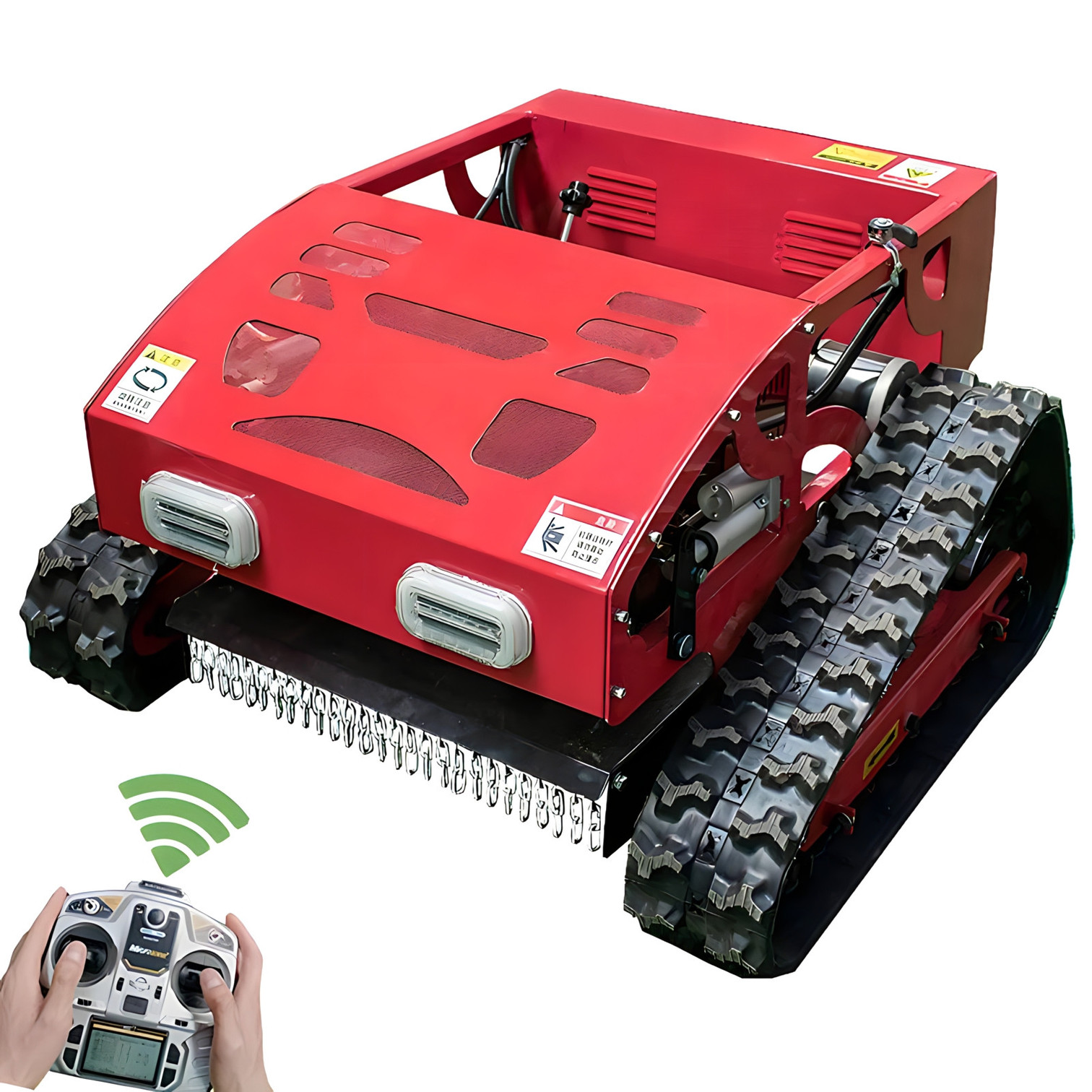 Gasoline remote control lawn mower