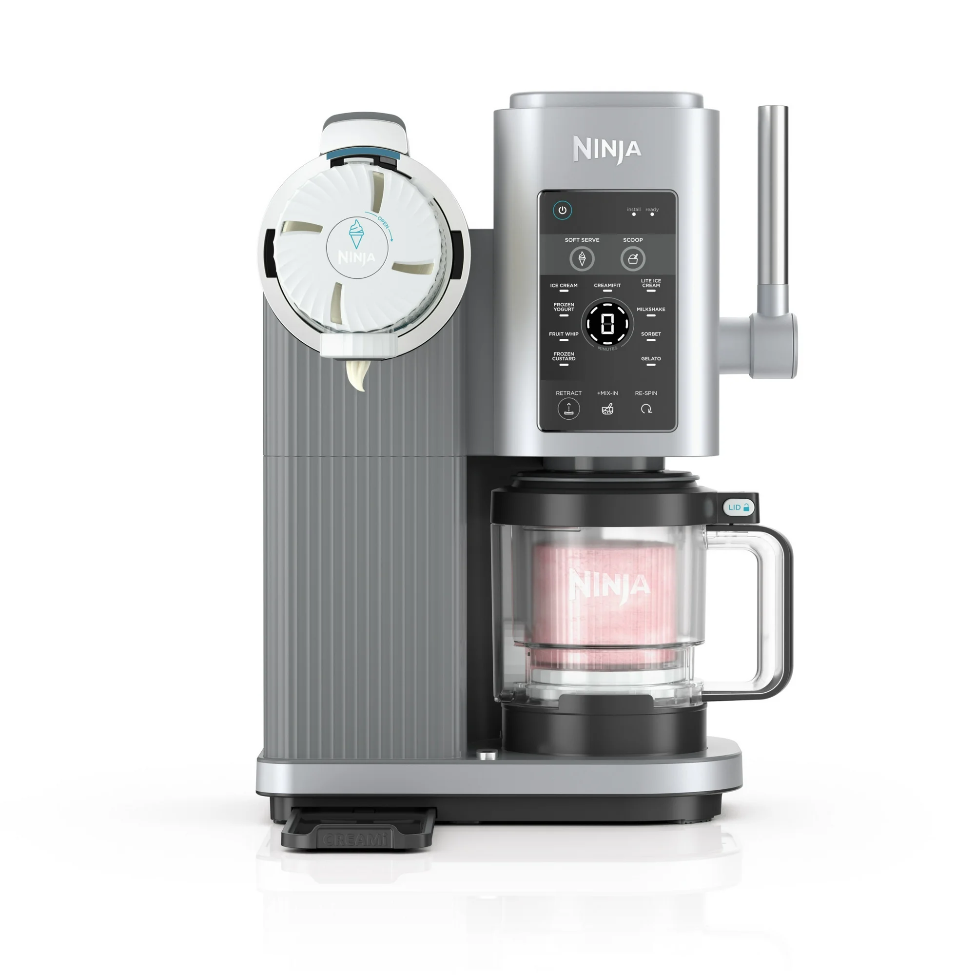 Ninja Swirl™ by CREAMi® Soft Serve and Ice Cream Maker. 13 One-Touch Programs. NC701