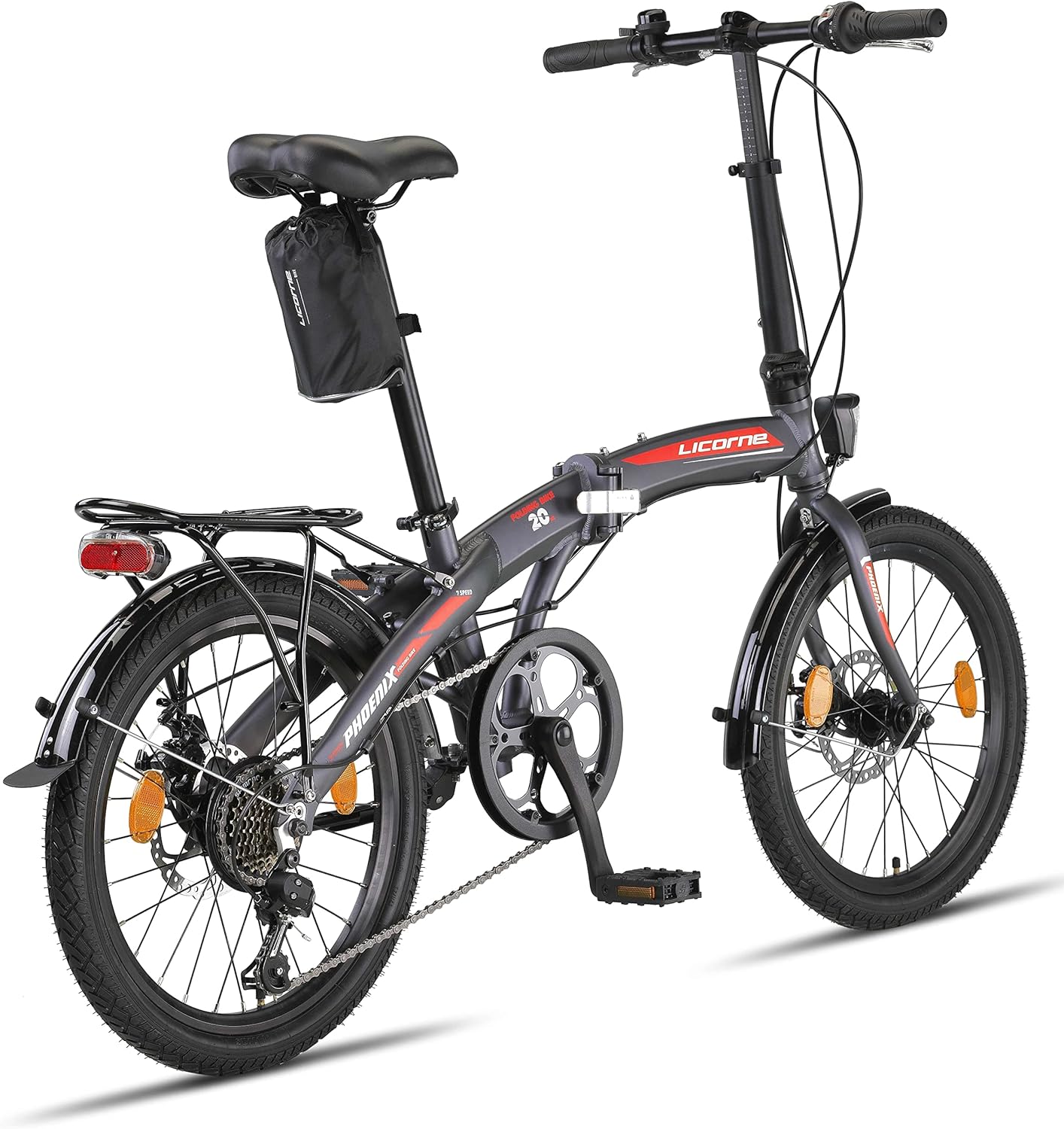 Licorne Bike Phoenix 2D. 20 Inch Aluminium Folding Bike