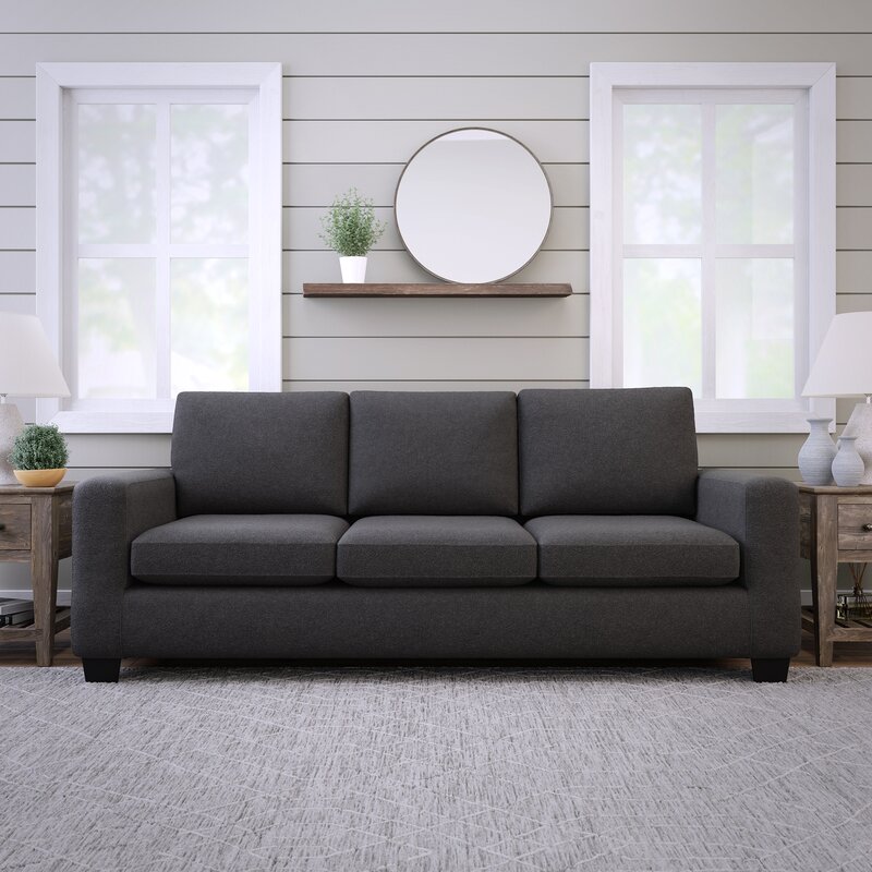 Kane 83 Square Arm Sofa With Reversible Cushions