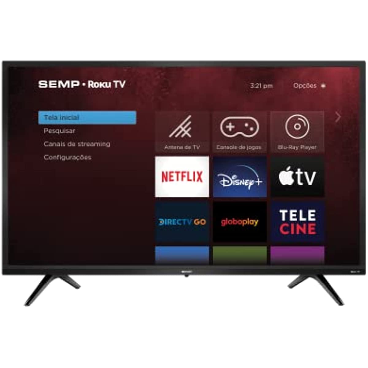 Smart TV LED 32' HD Semp 32R5500 - Wifi. HDMI. USB