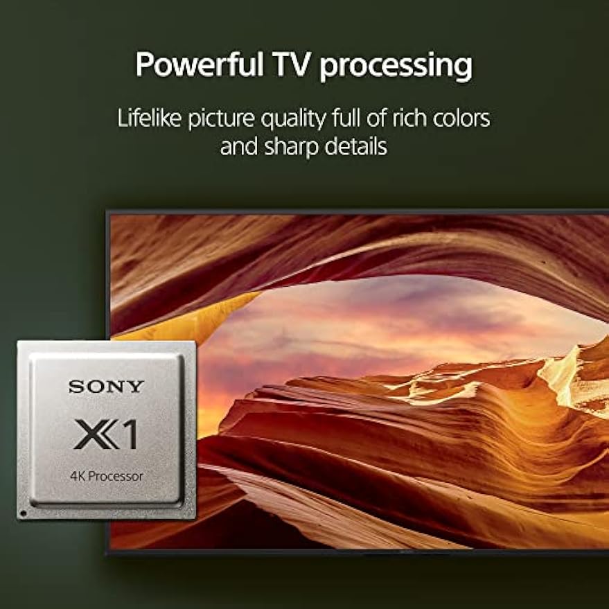 Sony 65 Inch 4K Ultra HD TV X77L Series: LED Smart Google TV KD65X77L- 2023 Model. Black